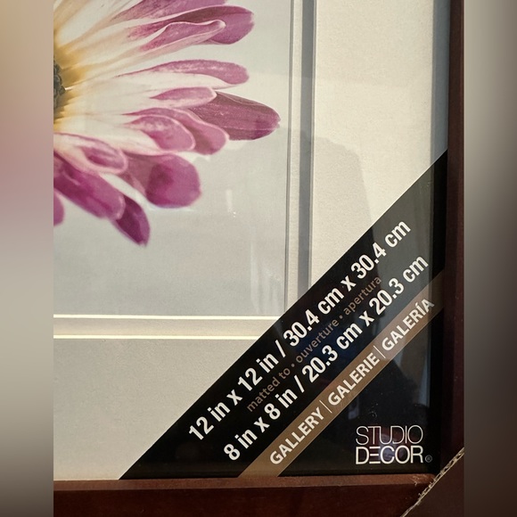 NWT Studio Decor Brown Picture Frame - Picture 2 of 4